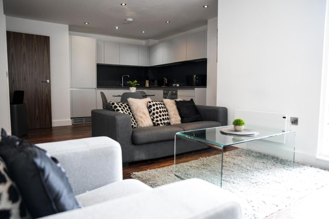 Onpoint Apartments - Spacious 2 Bedroom Apt - City Centre With Balcony Manchester Buitenkant foto
