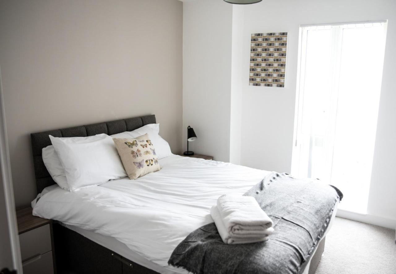 Onpoint Apartments - Spacious 2 Bedroom Apt - City Centre With Balcony Manchester Buitenkant foto