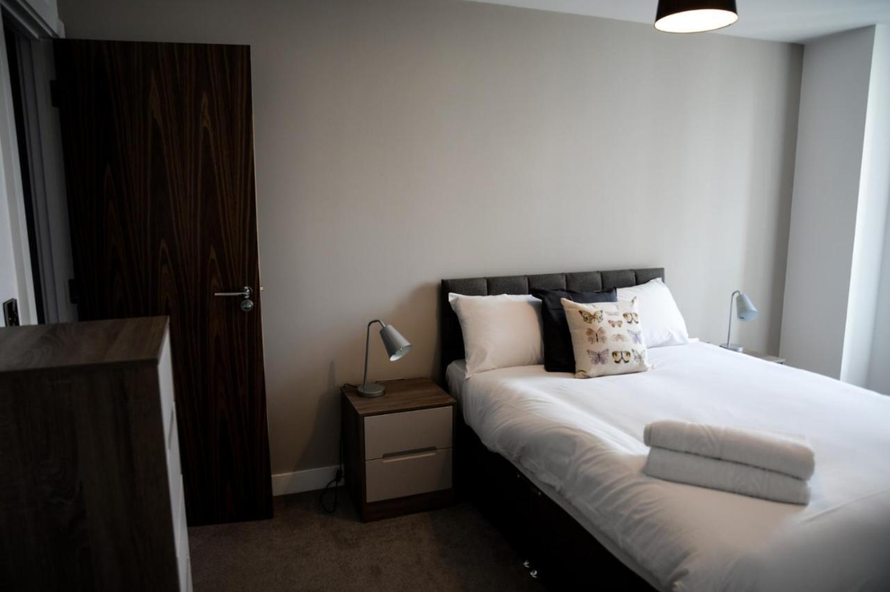 Onpoint Apartments - Spacious 2 Bedroom Apt - City Centre With Balcony Manchester Buitenkant foto