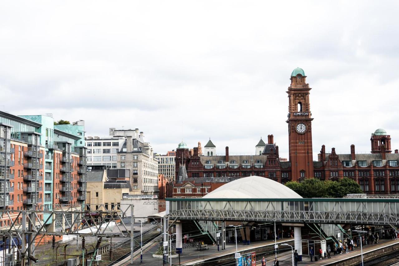 Onpoint Apartments - Spacious 2 Bedroom Apt - City Centre With Balcony Manchester Buitenkant foto
